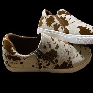 Outwoods Brown Cow Print